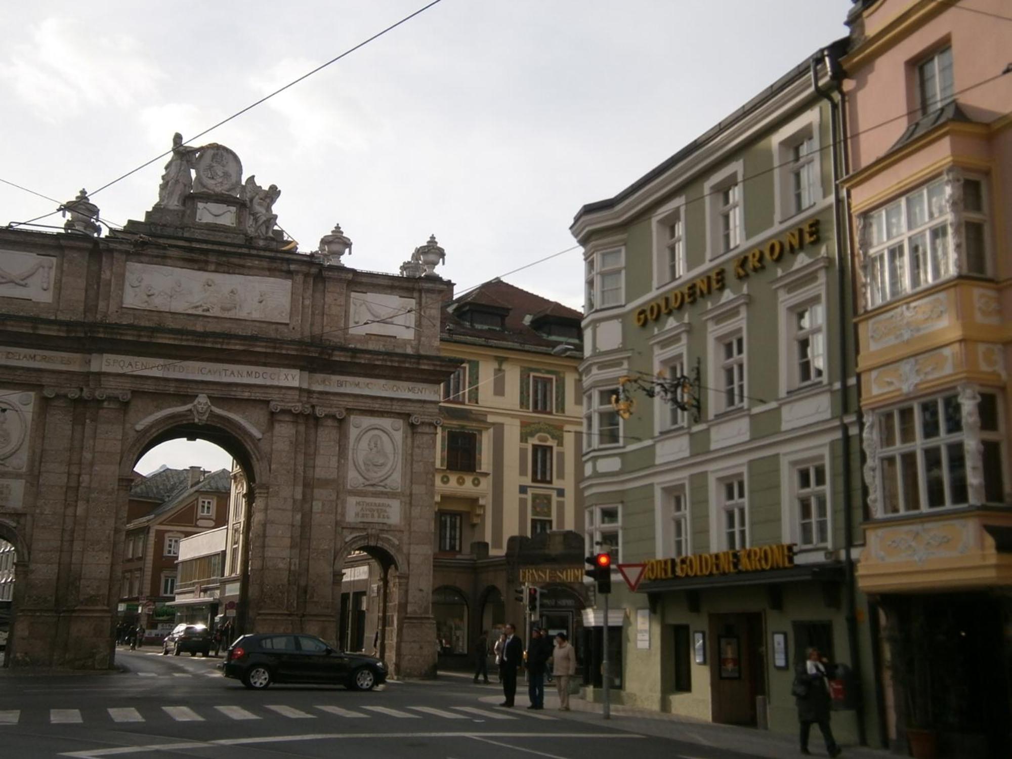 Hotel Goldene Krone Innsbruck Exterior photo